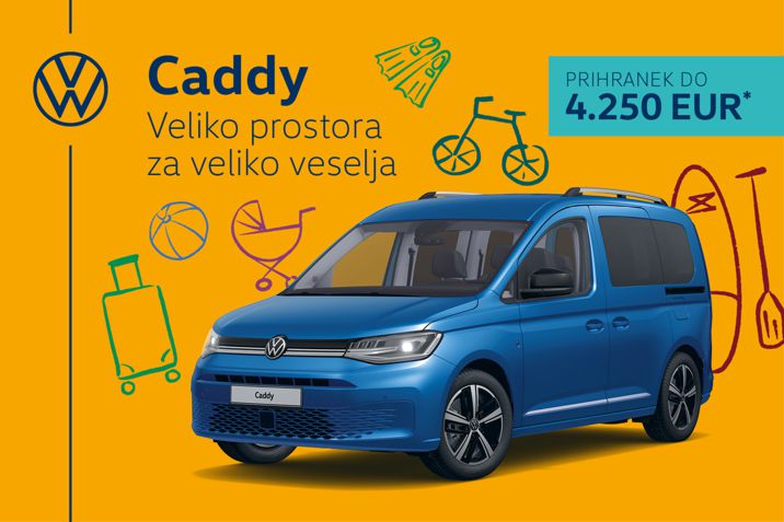 CADDY 2024 POSPEŠEVANJE PRODAJE